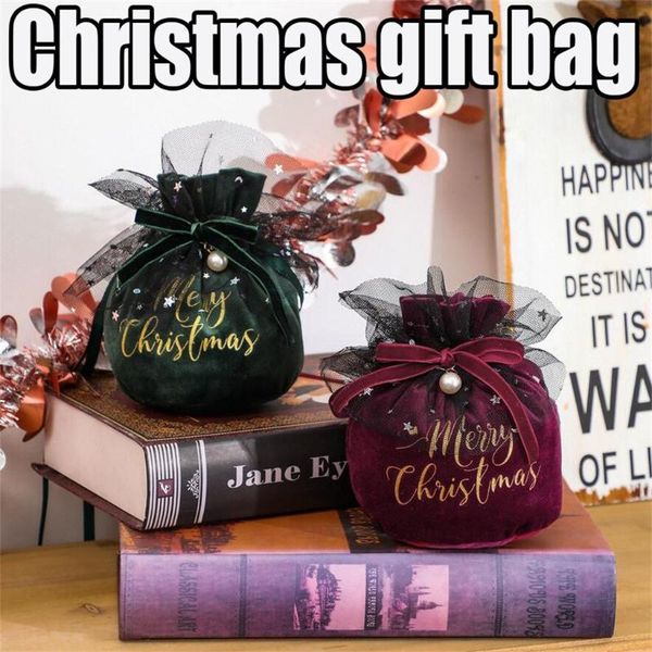 

christmas decorations 2pc gifts santa gift bag candy home hanging pendants navidad xmas decoration