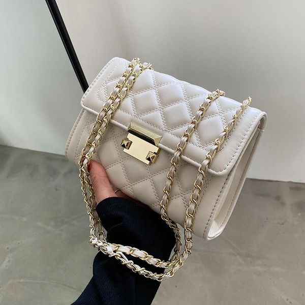

evening bags original brand lingge bag girl fashion messenger square underarm dual-use shoulder