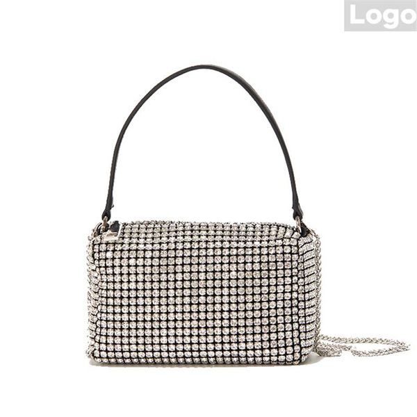 

evening bags chic 2021 designer diamonds handbags for women biling shiny rhinestone mini girls ladies crystal bag