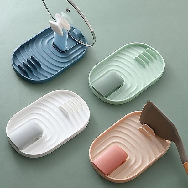 

spoons multi-function tableware rest rack portable organizer soup spoon kitchen tool fas6