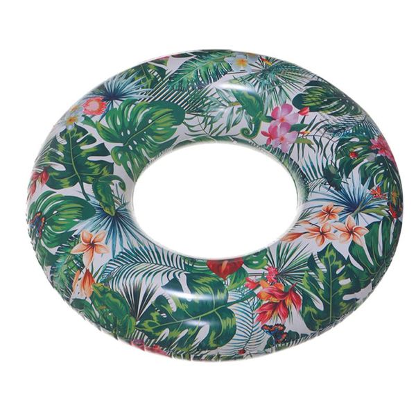 

life vest & buoy 1pc swimming ring pvc inflatable printed floating (assorted color)