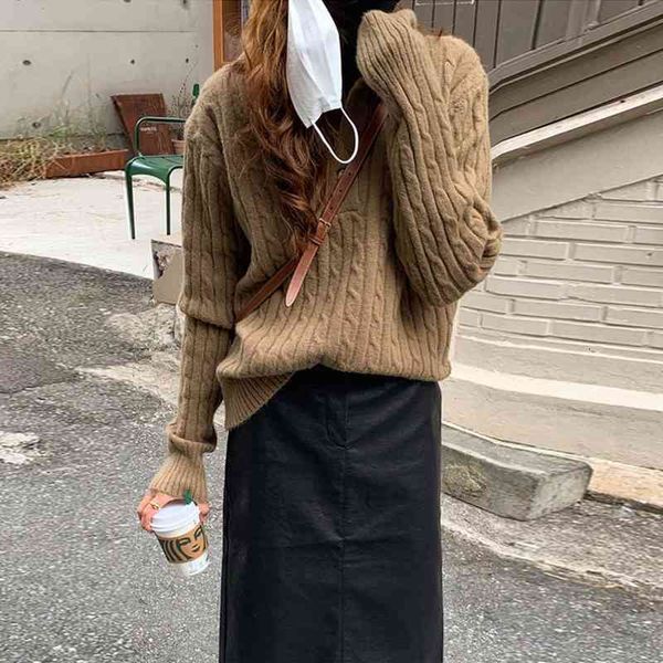 

dress korean style two outfits women sleeve knit sweater and high waist long pu faux leather skirt ladies piece sets 1mix h2ax, Black;gray