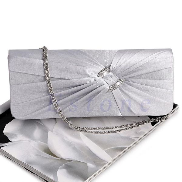 

evening bags handbag purse women rhinestone bridal shoulder clutch bag chain g5ae