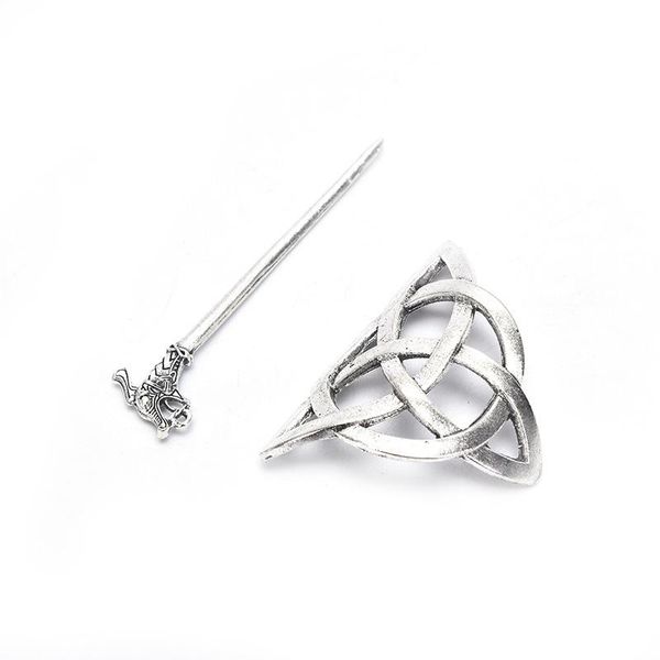 

other hairpins for women knotwork hairpin hair jewelry womenhair 1pc, Golden;white