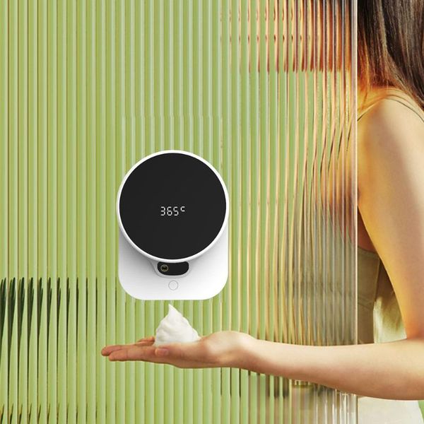 

liquid soap dispenser intelligent durable automatic tool sensor disinfection sense dense foam with temperature