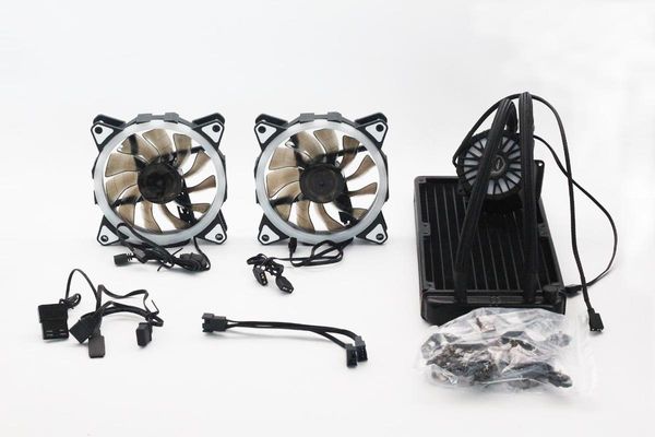 

fans & coolings glacier 240 dual fan intel fastener liquit cooler cpu