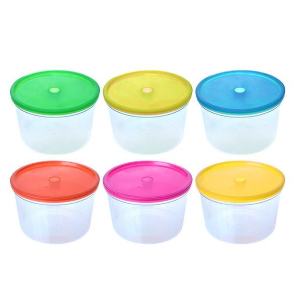 

aquariums saim 6pcs aquarium betta fish boxes transparent plastic storages cups tank accessory small live container