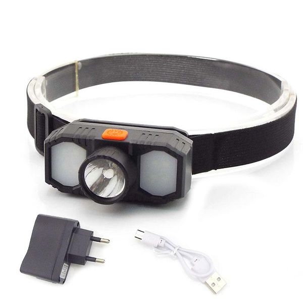 

headlamps xpe smd 3 led light headlamp head lamp torches lampe frontale usb rechargeable fishing headlight 18650 battery s1