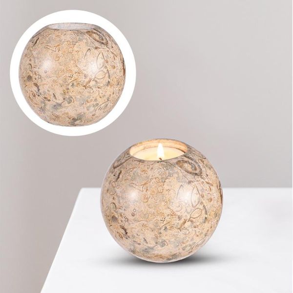 

candle holders 1pc hollow marble stand delicate wedding elegant candleholder