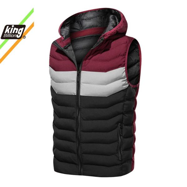 

autumn and winter men's cotton coat fashion warm outer wear vest casual sleeveless jacket vests, Black;white