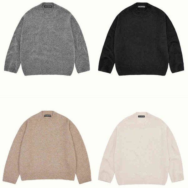 

sweater men women 1:1 bt quality solid color knit cb cole buxton sweatshirts slightly oversized, Black;white