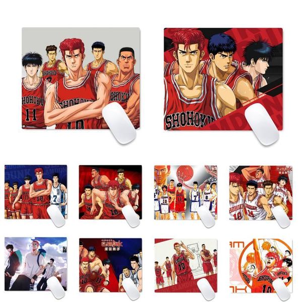 

mouse pads & wrist rests anime slamdunk shohoku customized mousepads computer lapmat desk gamer pad non-slip cushion