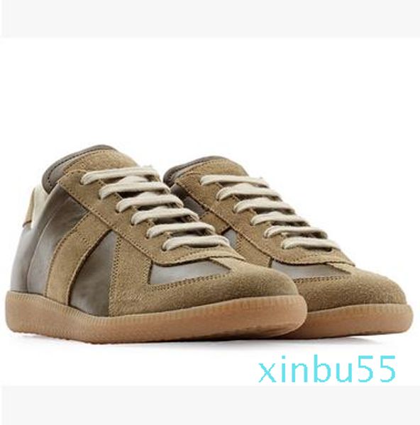 

branded shoes women and men casual shoes leather stitching men's boot 36-46, Black