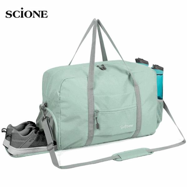 

dry wet gym bag fitness shoulder bags yoga training light weight women men traveling handbag travel luggage xa256a outdoor