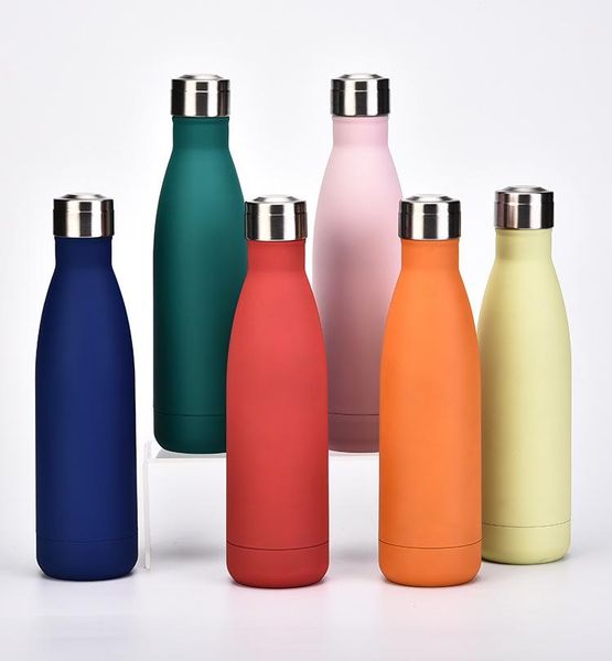 

water bottles 500ml304 stainless steel vacuum flask cola bottle