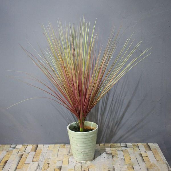 

decorative flowers & wreaths 70cm artificial reed grass plants branch plastic onion bunch indoor green fake potted home el wedding office sh