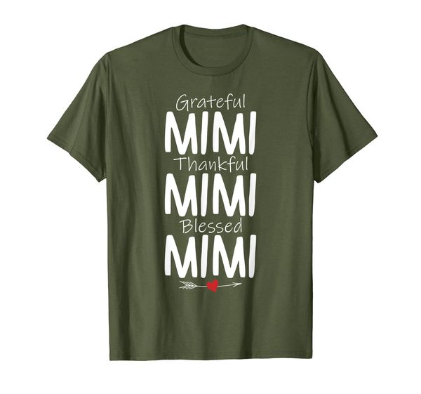 

Grateful Mimi Thankful Mimi Blessed Mimi TShirt, Mainly pictures