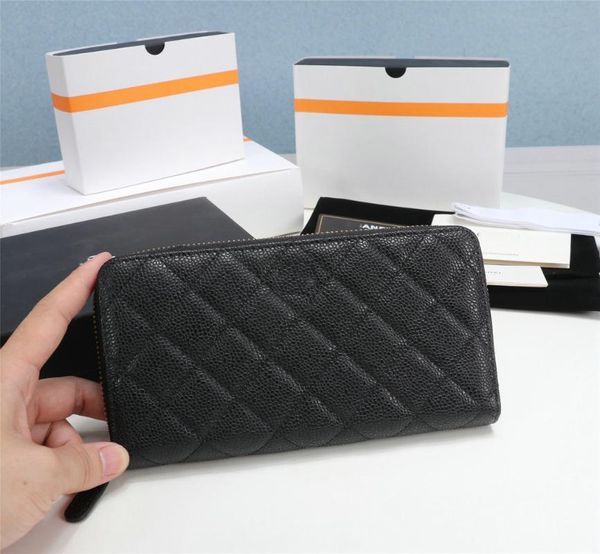 

wallets 2021 luxury women graffiti western style real lambskin genuine leather clutch wallet black long purse, Red;black