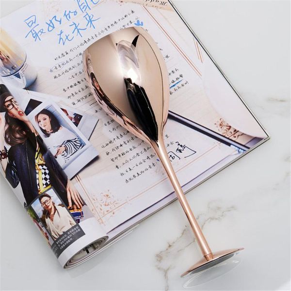 

hip flasks crystal goblets wine glass rose golden juice drink champagne goblet party barware dinner water home decor chic luxury 420ml