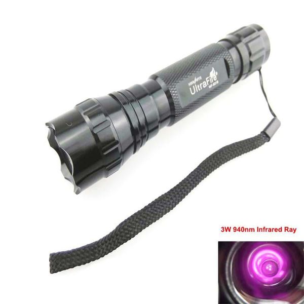 

u-f wf-501b 3w 940nm infrared ray led (1x18650) flashlights torches