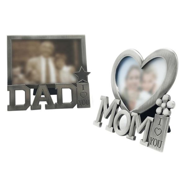 

frames mother's day po frame heart shape metal prop mom