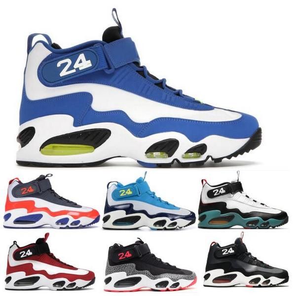 

griffey 1 quality basketball shoes airo maxes hyper blue cincinnati red safari varsity royal inductkid 2021 mens tennis trainer sneakers