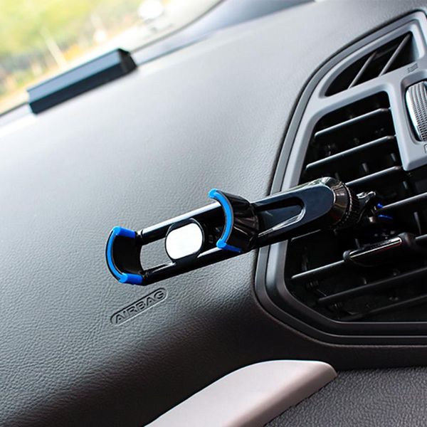 

interior decorations 360 dgree rotation car phone holder automobile air vent smartphone mount bracket universal cell support stand accessori