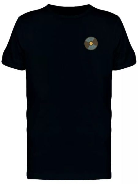 

Retro Pocket Vinyl Record Men's Tee -Image by Shutterstock, White;black