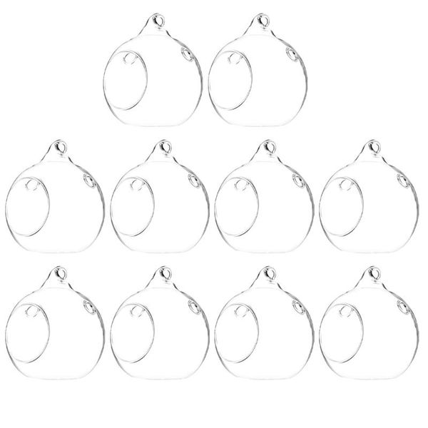 

candle holders 10pcs hanging glass holder simple stand tea light