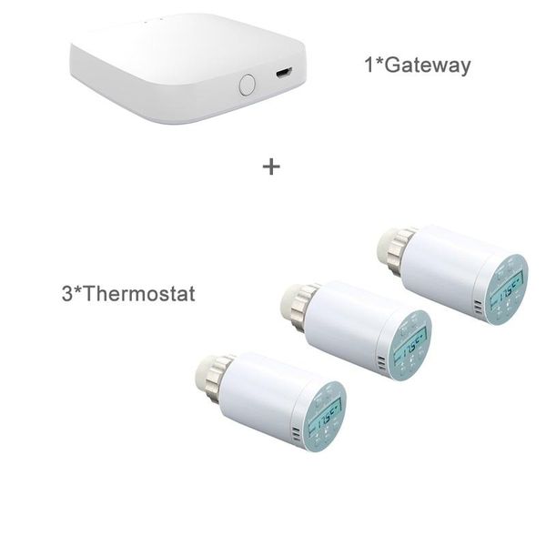 

smart home control sea801-zigbee wifi thermostat controller trv thermostatic radiator valve programmable heating accurate