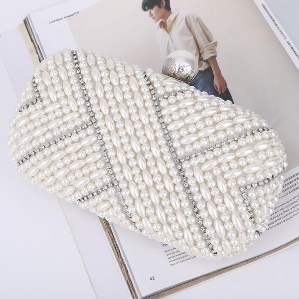 

european and american style women's dinner bag socialite luxury studded with flash diamond evening dress banquet bags