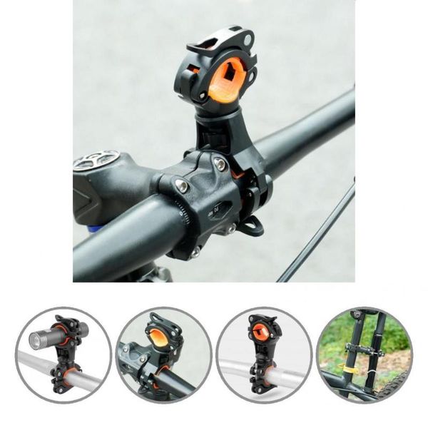 

bike lights universal bicycle light mount quickly release anti-rust abs clips holder