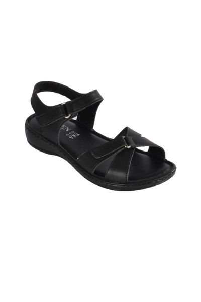 

women's black sandals