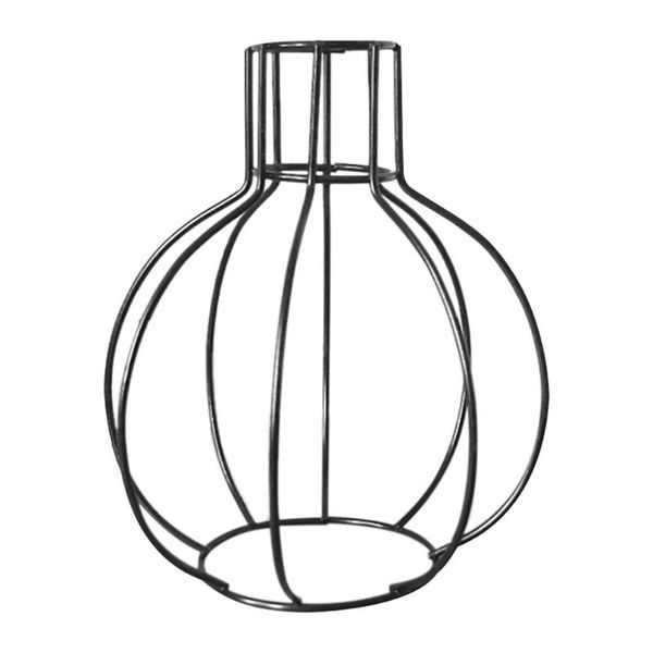 

vases nordic style rose golden iron art wire flowerpot wedding home decoration accessories for living room drop 314z