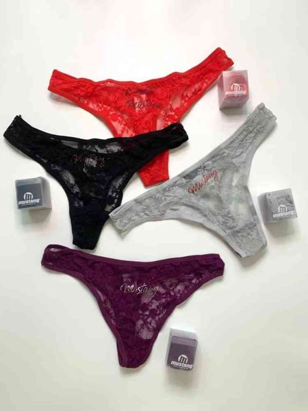 

underwear thong lace breathable comfort, Black;pink