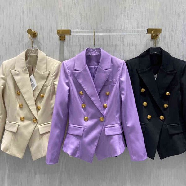 

suits cotton wool blend 2021 spring collection quality slim timeless double elegant blazer, White;black