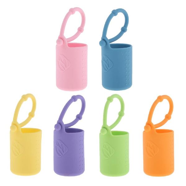 

silicone essential oil carrying bag with 15 ml bottle holder storage bottles & jars