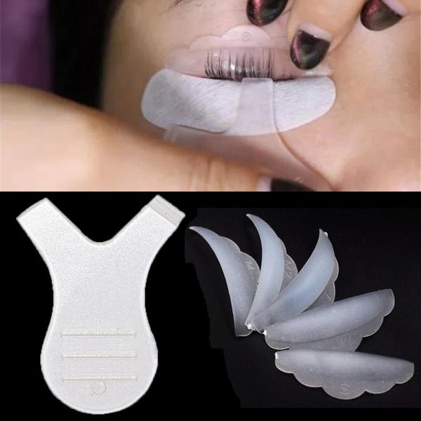 

false eyelashes 5pair curlers curl silicone pads set eyelash lifting kit accessories y brush clean comb eye lash extension perm tools