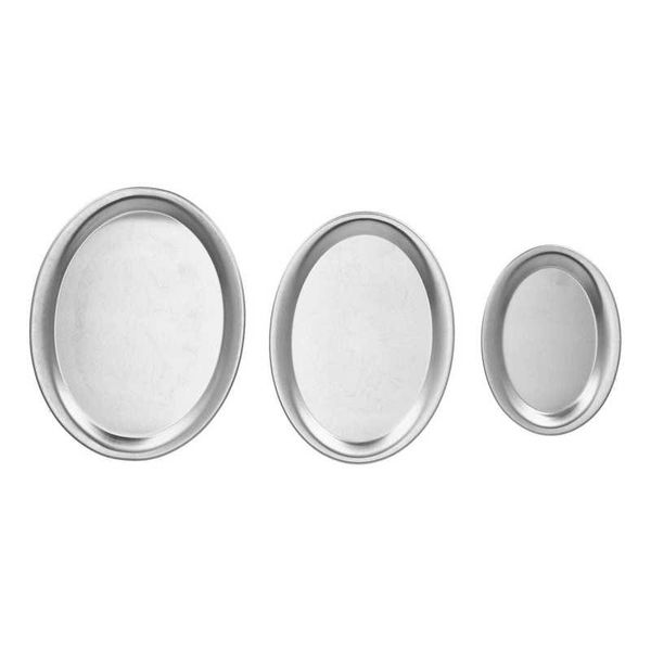 

forks stainless steel dessert tray long service life round fruit snack easy to clean for bathroom cabinets tables kitchen