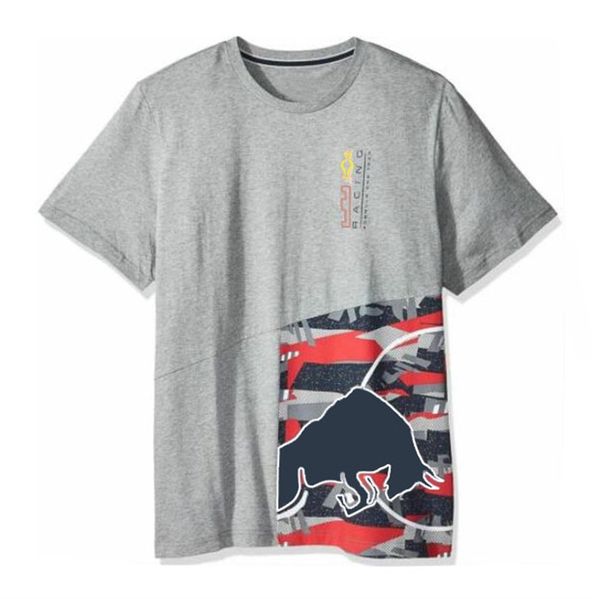 

2021 summer f1 formula one round neck short sleeve racing sweatshirt polyester large size can be customized the same fan clothing