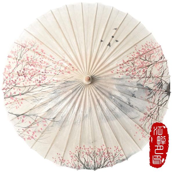 

umbrellas jpy mountain hill flower blossom oil paper umbrella wedding culture show parasol dance