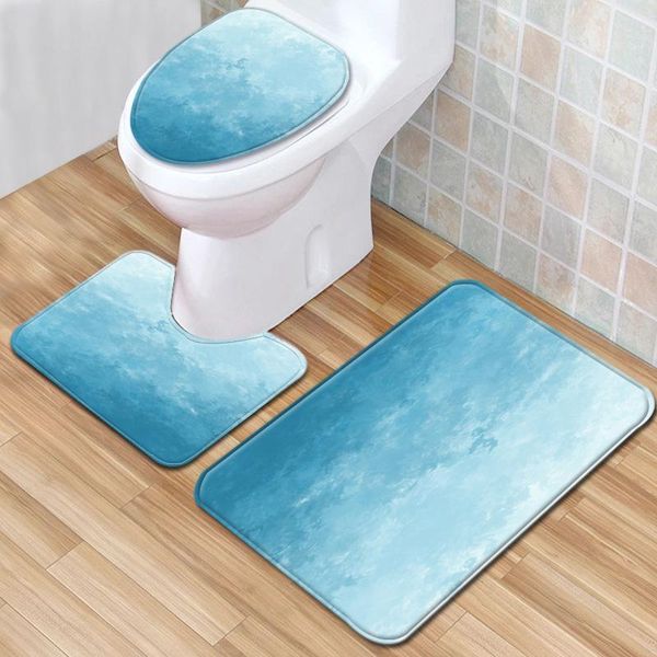 

bath mats gradient starry pattern mat bathroom rug products carpet