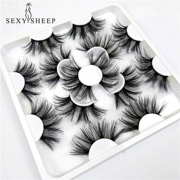 

pairs of 25mm false eyelashes dramatic natural plump makeup extension false1