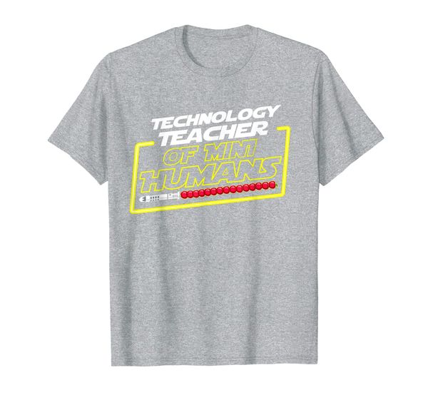 

technology teacher of mini humans team gifts t-shirt, White;black