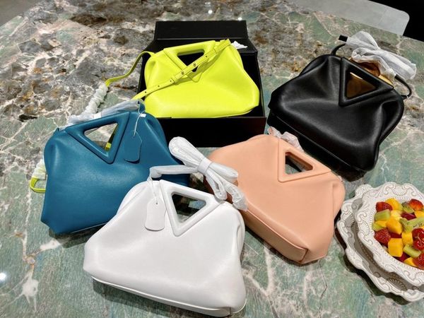 

evening bags women ladies luxury designer v type casual tote flap clutch messenger leather triangle bag large shoulder handbags crossbody