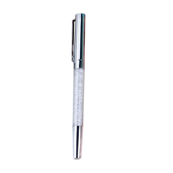

ballpoint pens crystal diamond signature pen metal premium gift exquisite business conference, Blue;orange