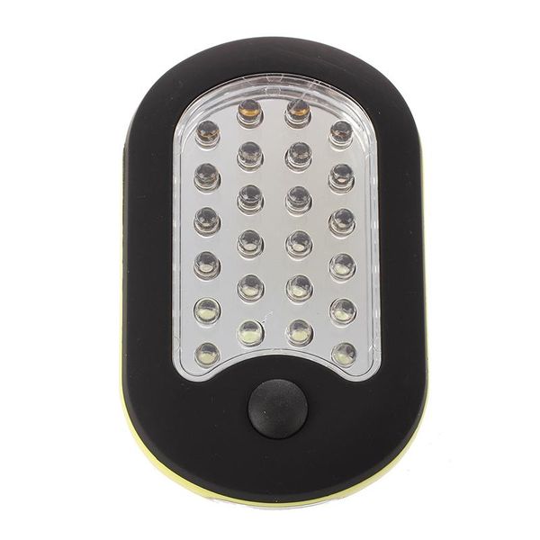 

yellow black 27 leds white light magnetic hanging lamp for camping portable lanterns