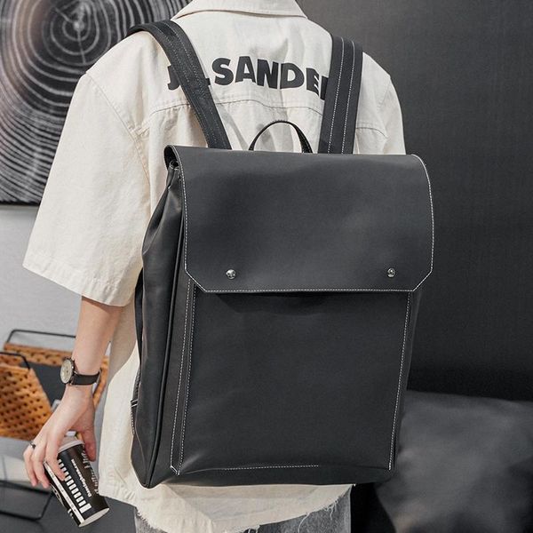 

backpack tidog trend simple fashion casual schoolbag korean men's