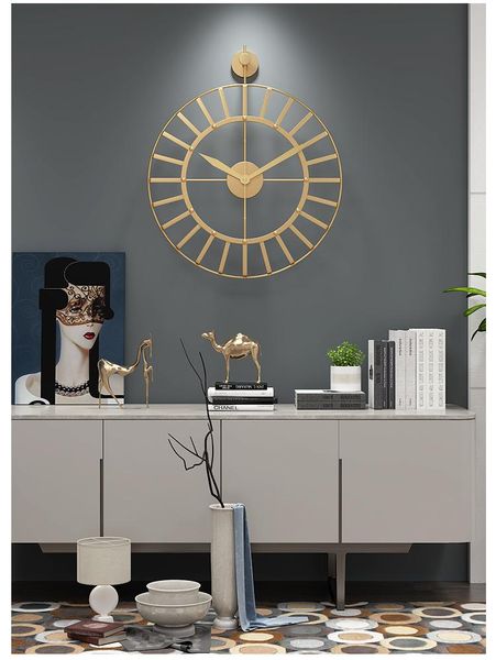 

wall clocks 2021 modern minimalist nordic clock , 50cm living room silent
