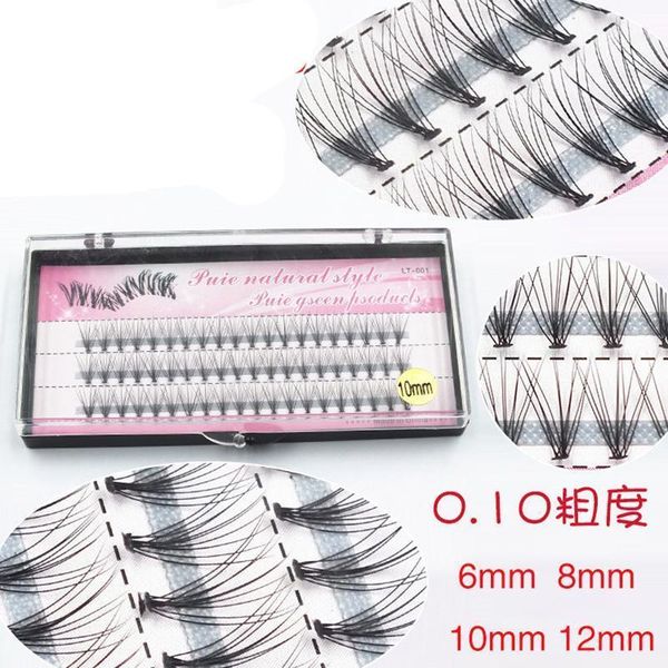

bundle makeup eyelashes single tufts hairy chicken soft planting false self-grafting lashes claw nat g0o31